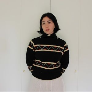1940’s Wool High Collar Sweater xs/s